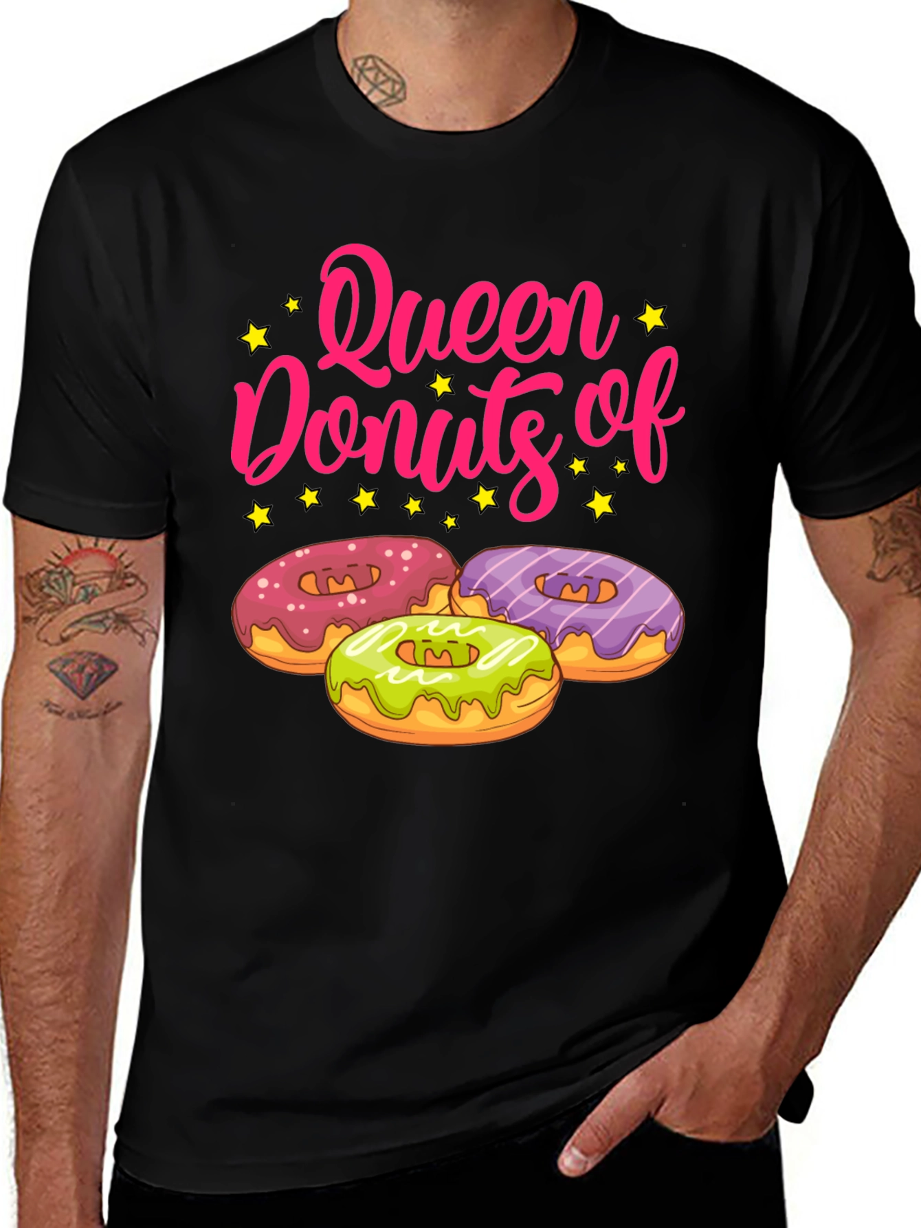 Variant 7 of Queen of Donuts T-Shirt
