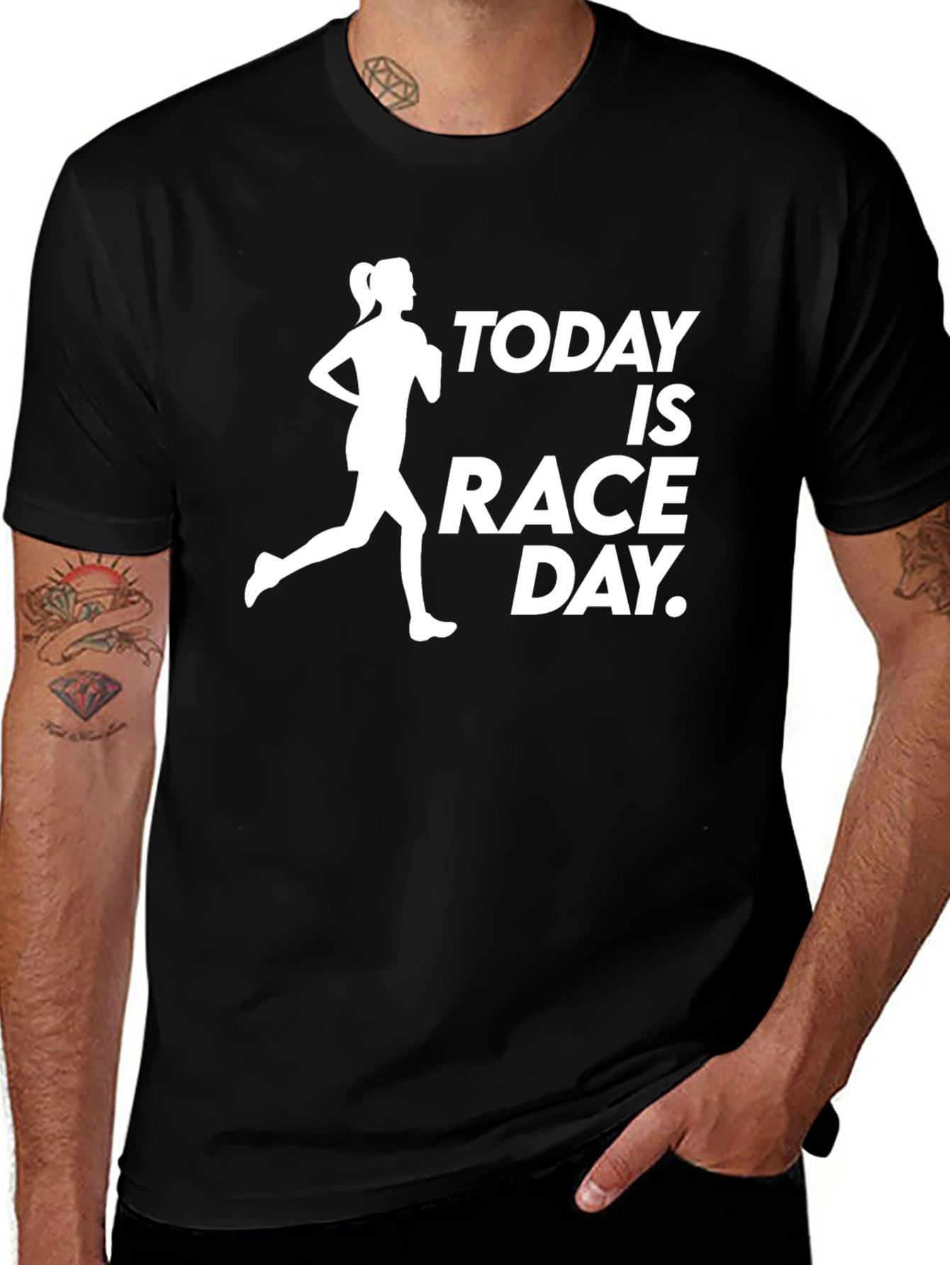 Today Is Race Day Graphic T-Shirt