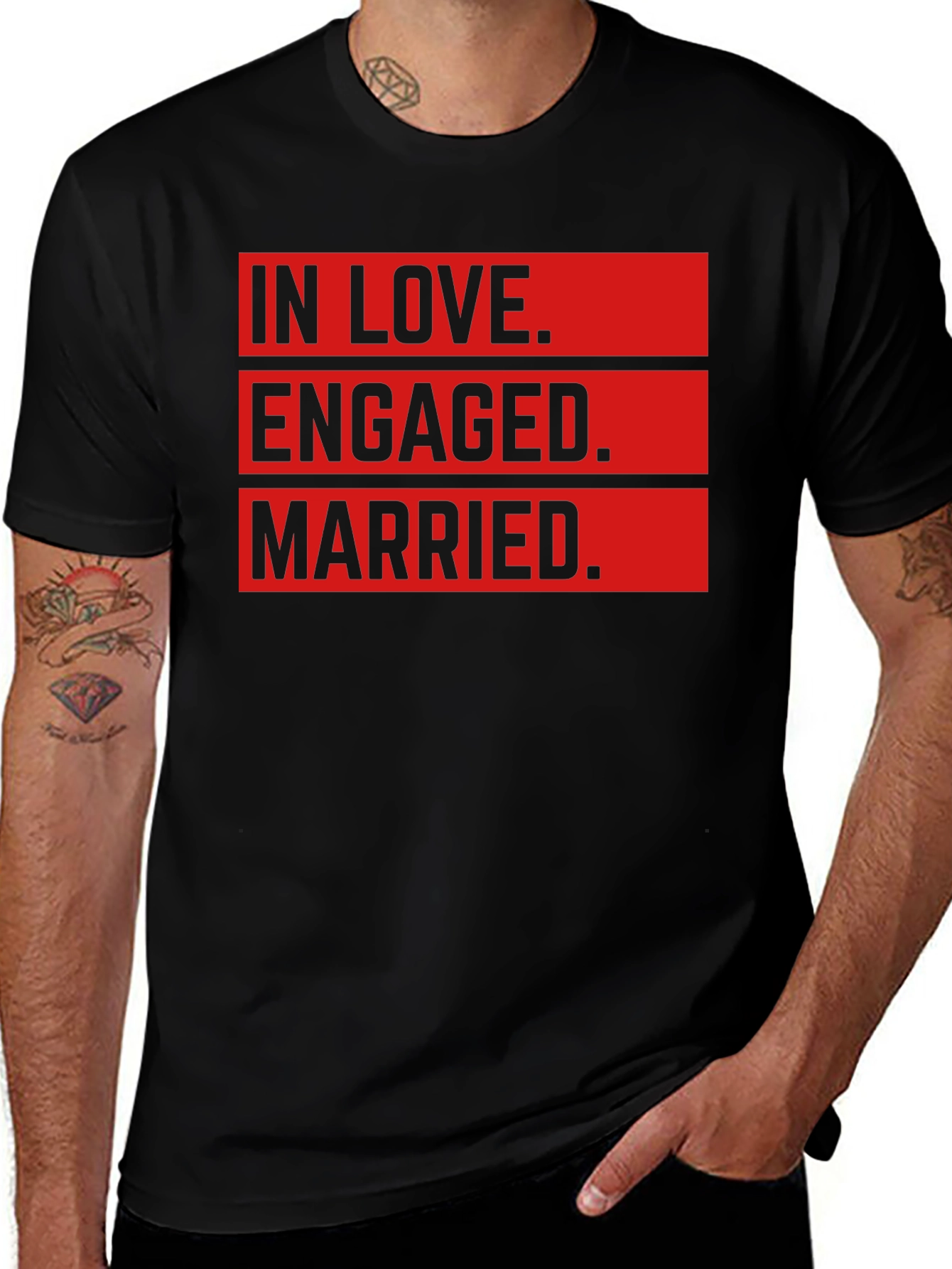 In Love Engaged Married T-Shirt
