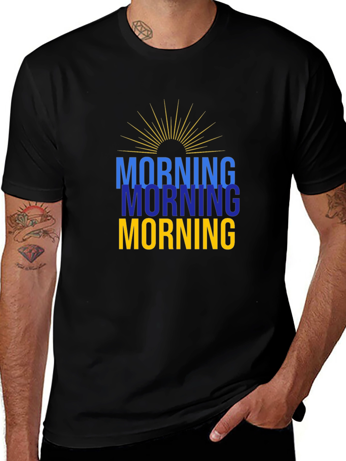 Variant 16 of Morning Graphic Print T-Shirt