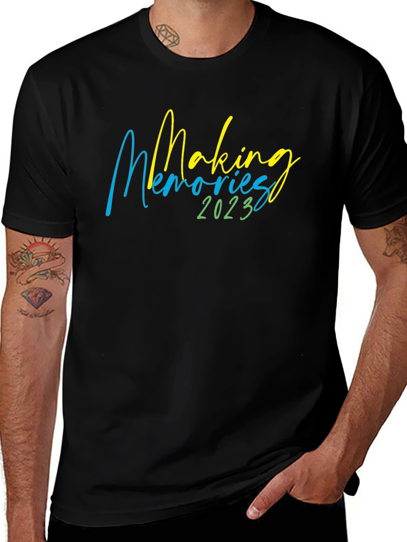 Variant 15 of Making Memories 2023 Black T-Shirt