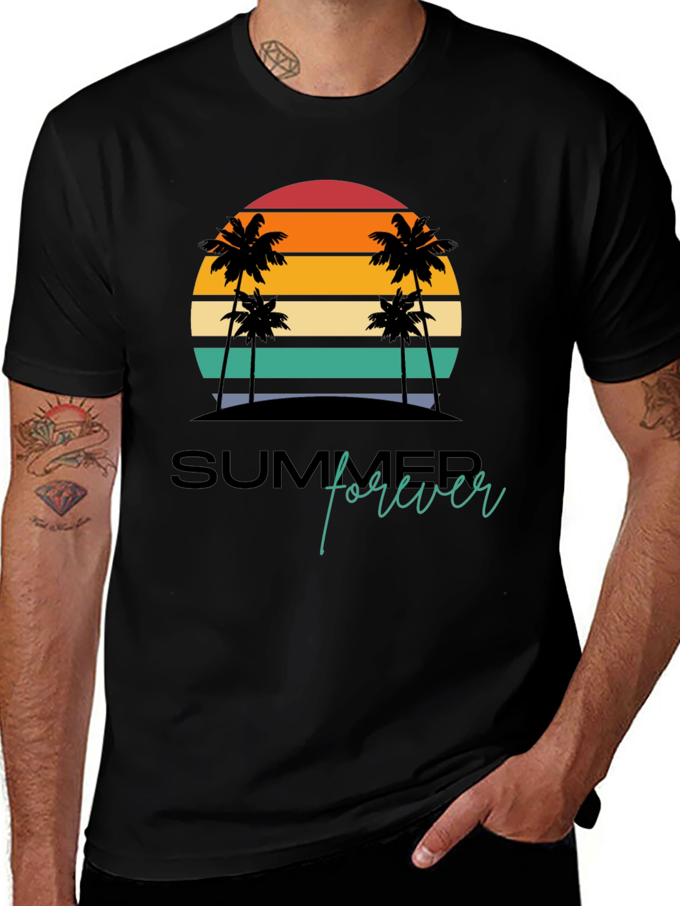 Variant 7 of Summer Forever Graphic Tee