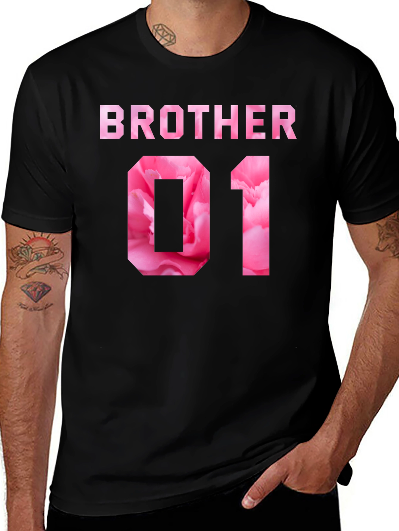 Variant 19 of Brother 01 Graphic T-Shirt - Floral