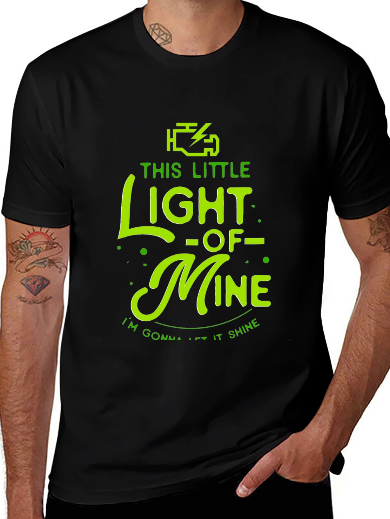 Variant 25 of Check Engine This Little Light of Mine T-Shirt