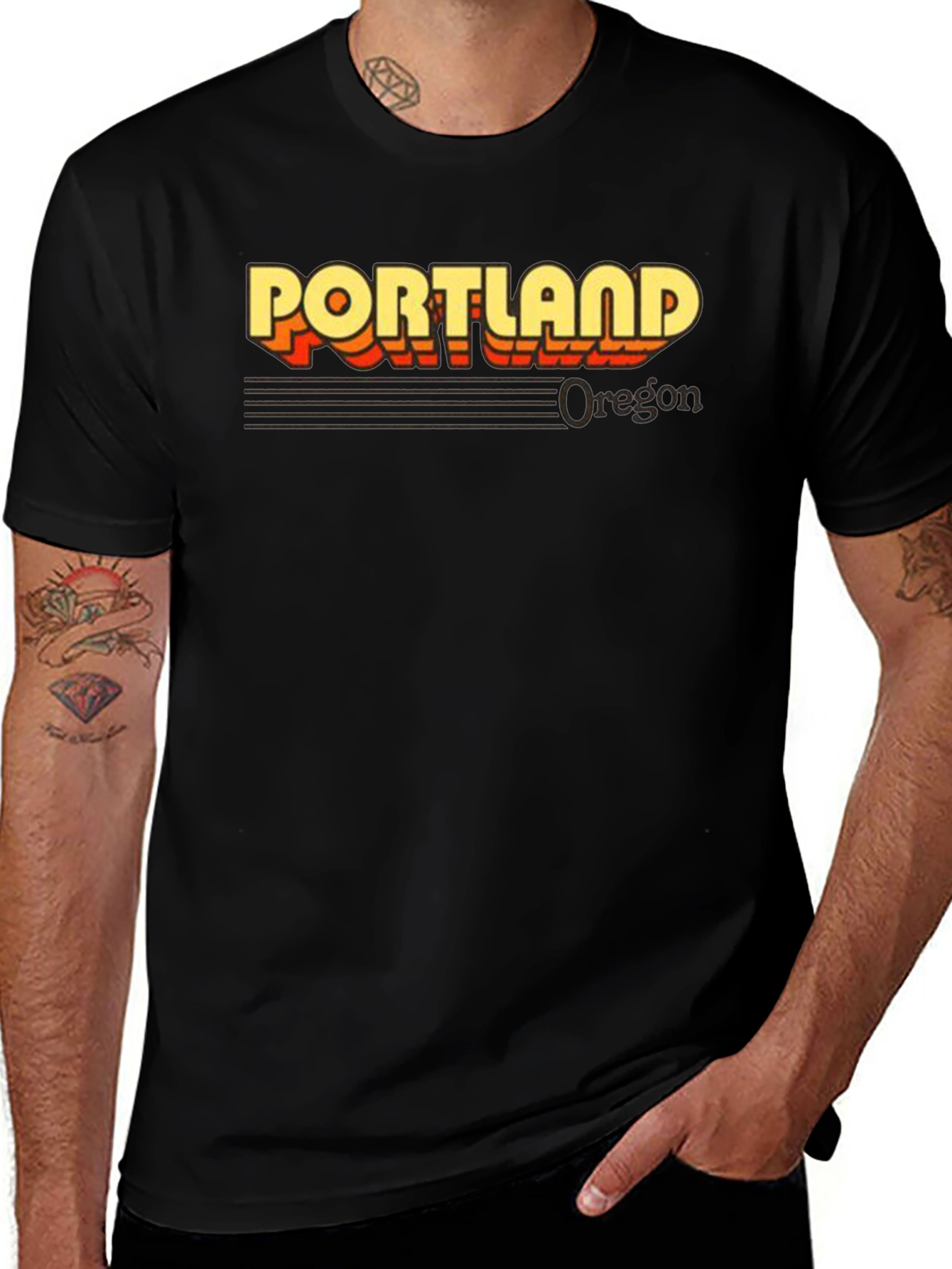 Portland Oregon Retro T-Shirt