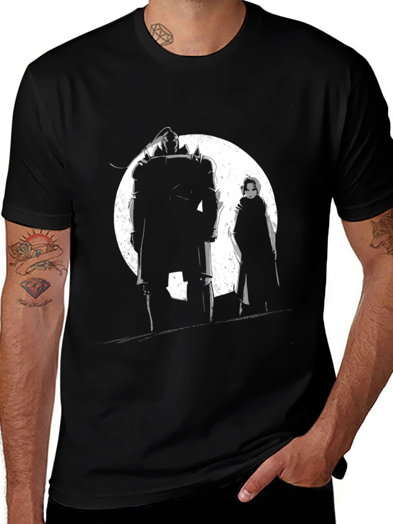 Anime Silhouette T-Shirt