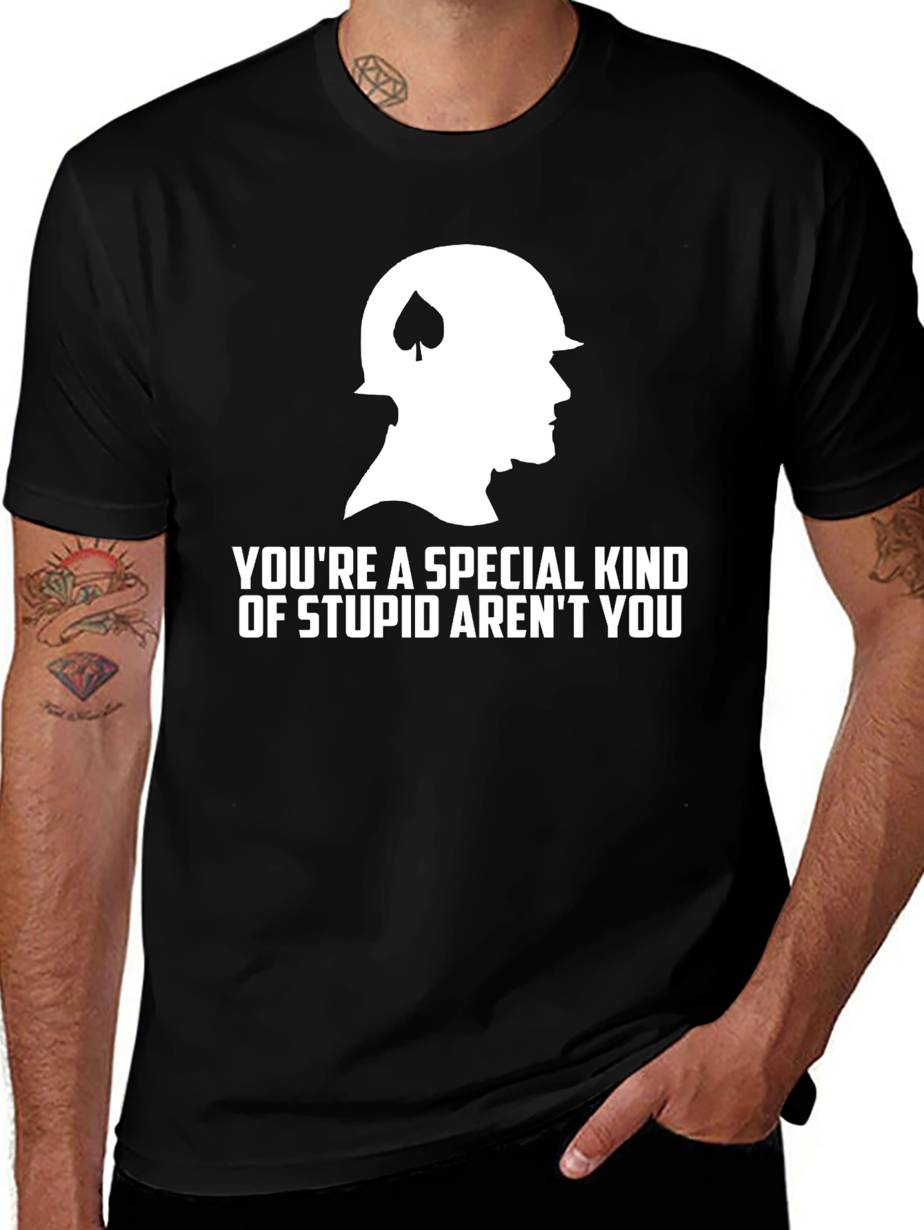 Humorous Graphic Tee - You're A Special Kind of Stupid