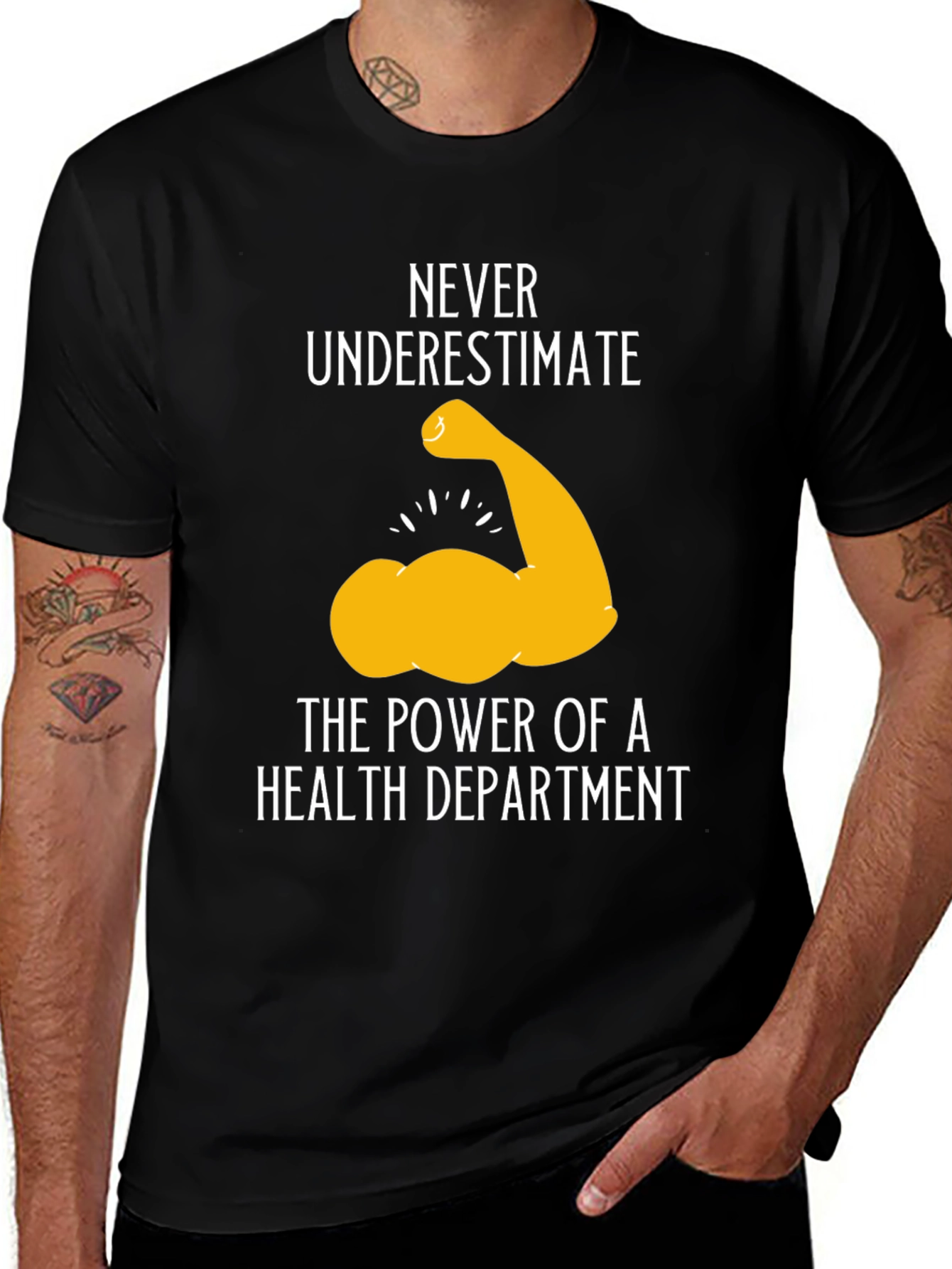 Variant 22 of Health Department Power T-Shirt