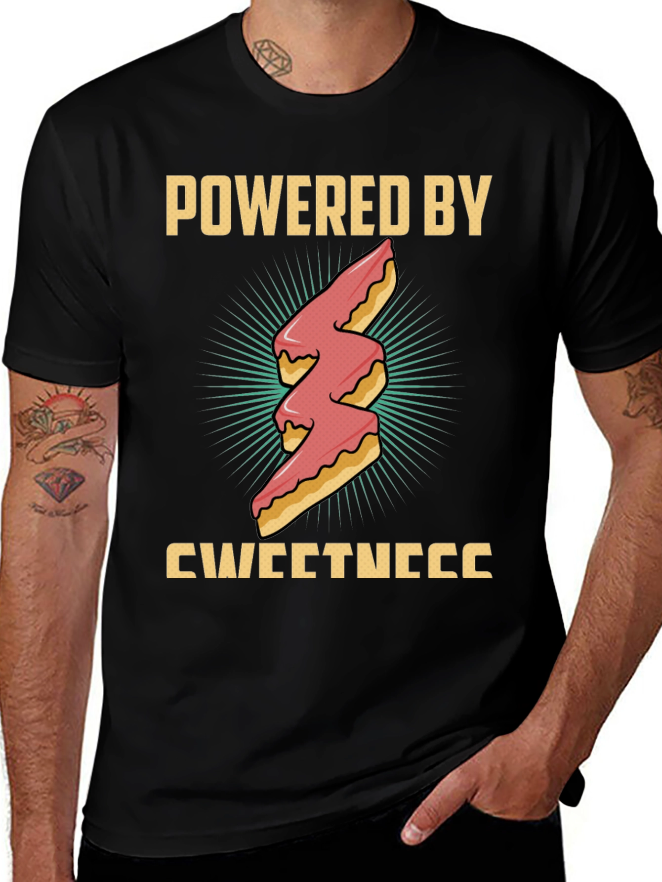 Variant 16 of Powered By Sweetness T-Shirt