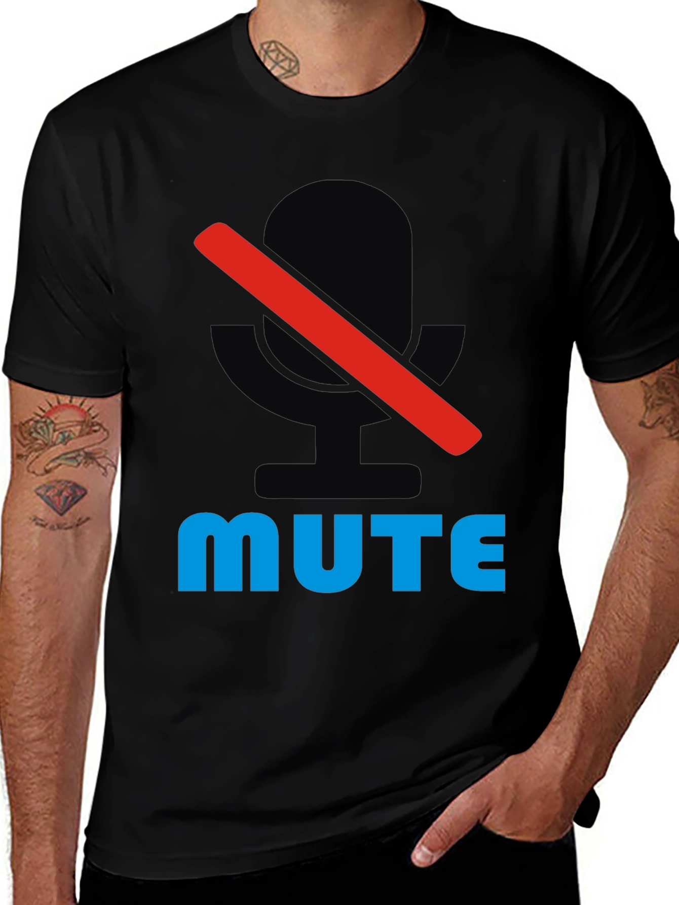 Mute Mode T-Shirt - Funny Conference Call Shirt