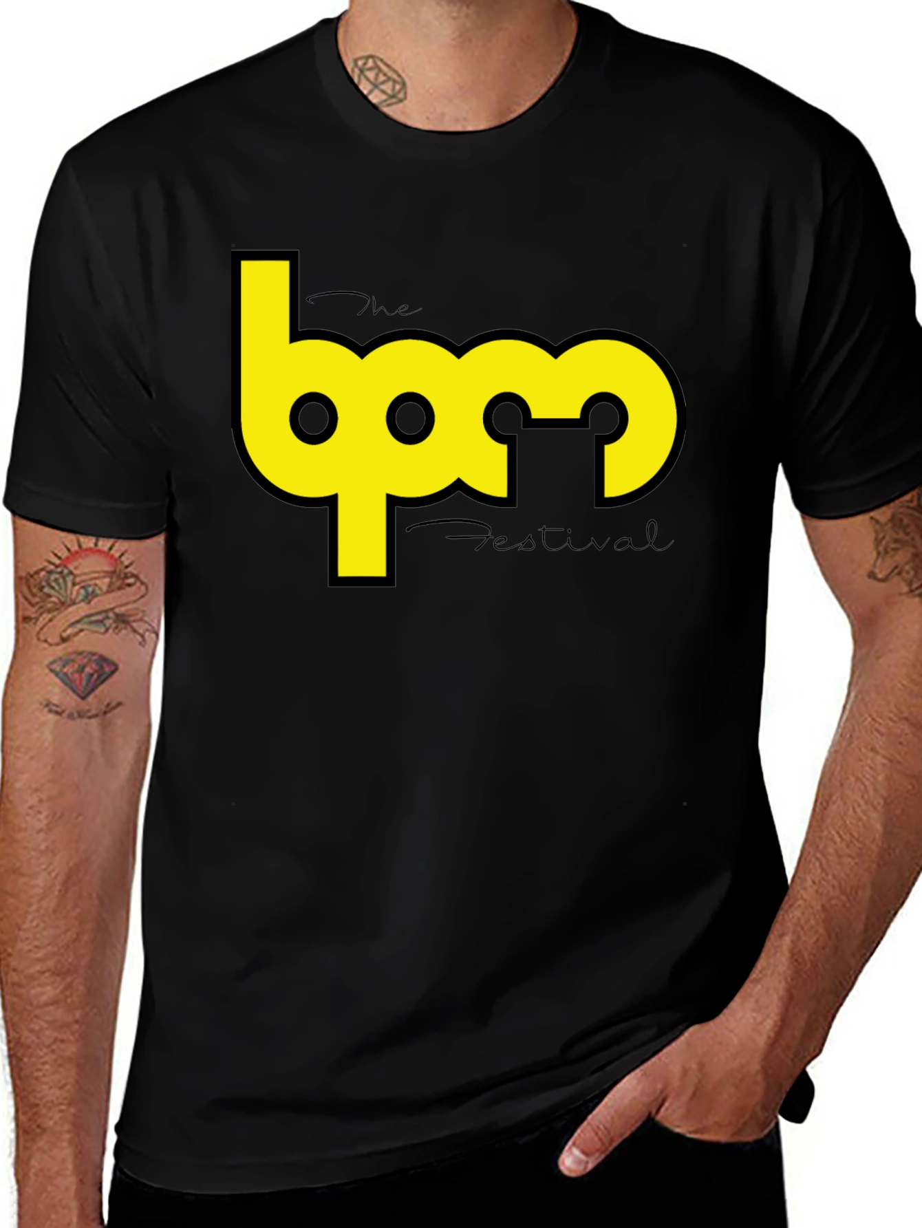 BPM Festival Black T-Shirt | Music Event Apparel