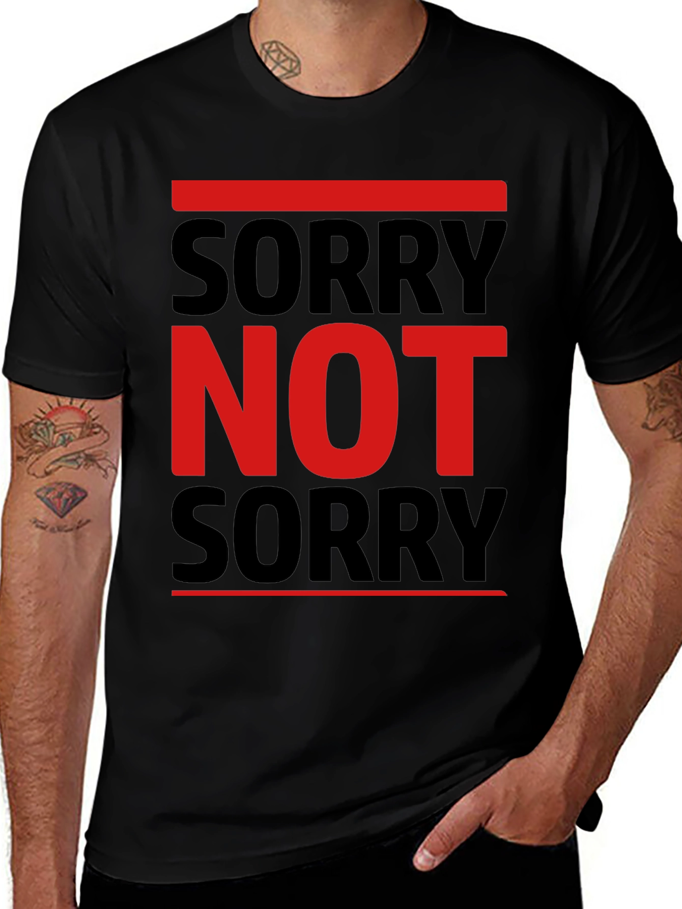 Variant 24 of Sorry Not Sorry Graphic Tee