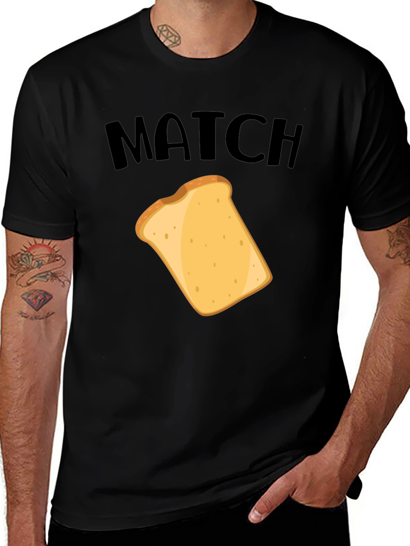 Variant 18 of Match Made in Heaven Funny Couple T-Shirt