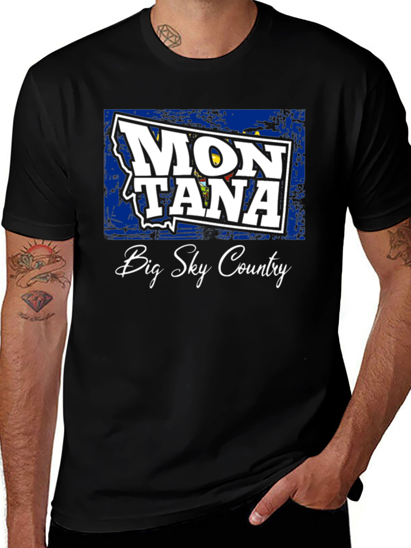 Montana Big Sky Country Graphic Tee