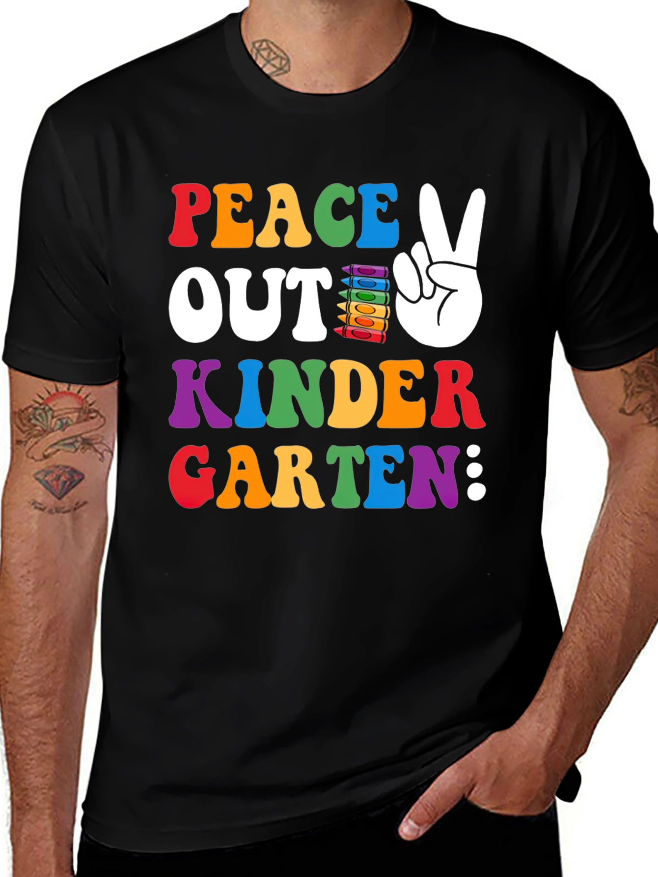 Peace Out Kindergarten T-Shirt