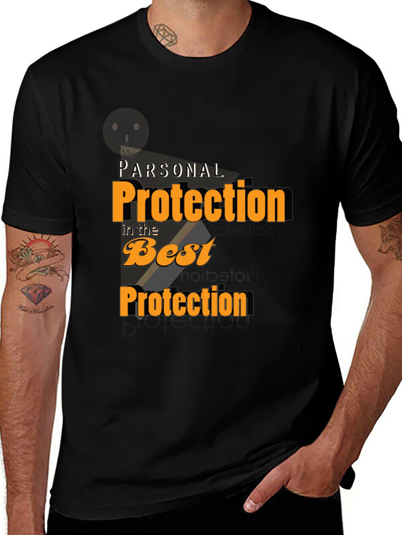 Variant 20 of My Personal Protection T-Shirt