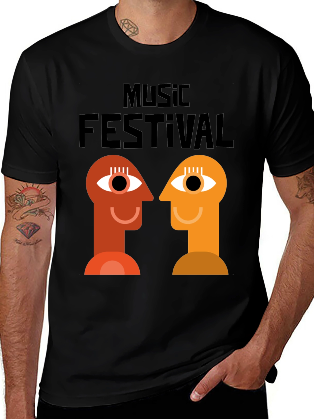 Variant 10 of Music Festival Graphic Tee