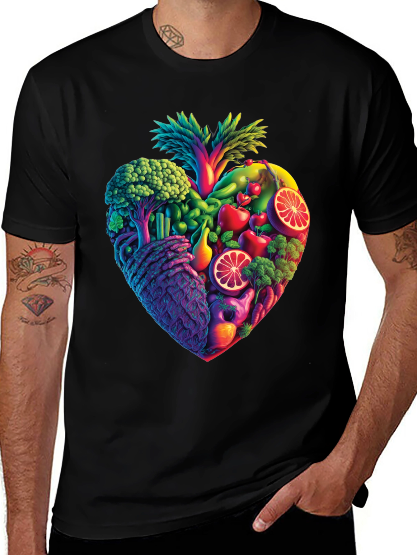 Healthy Heart T-Shirt - Vegan Friendly Tee