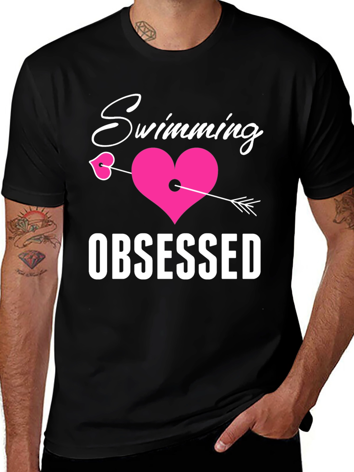 Variant 27 of Swimming Obsessed Graphic Tee