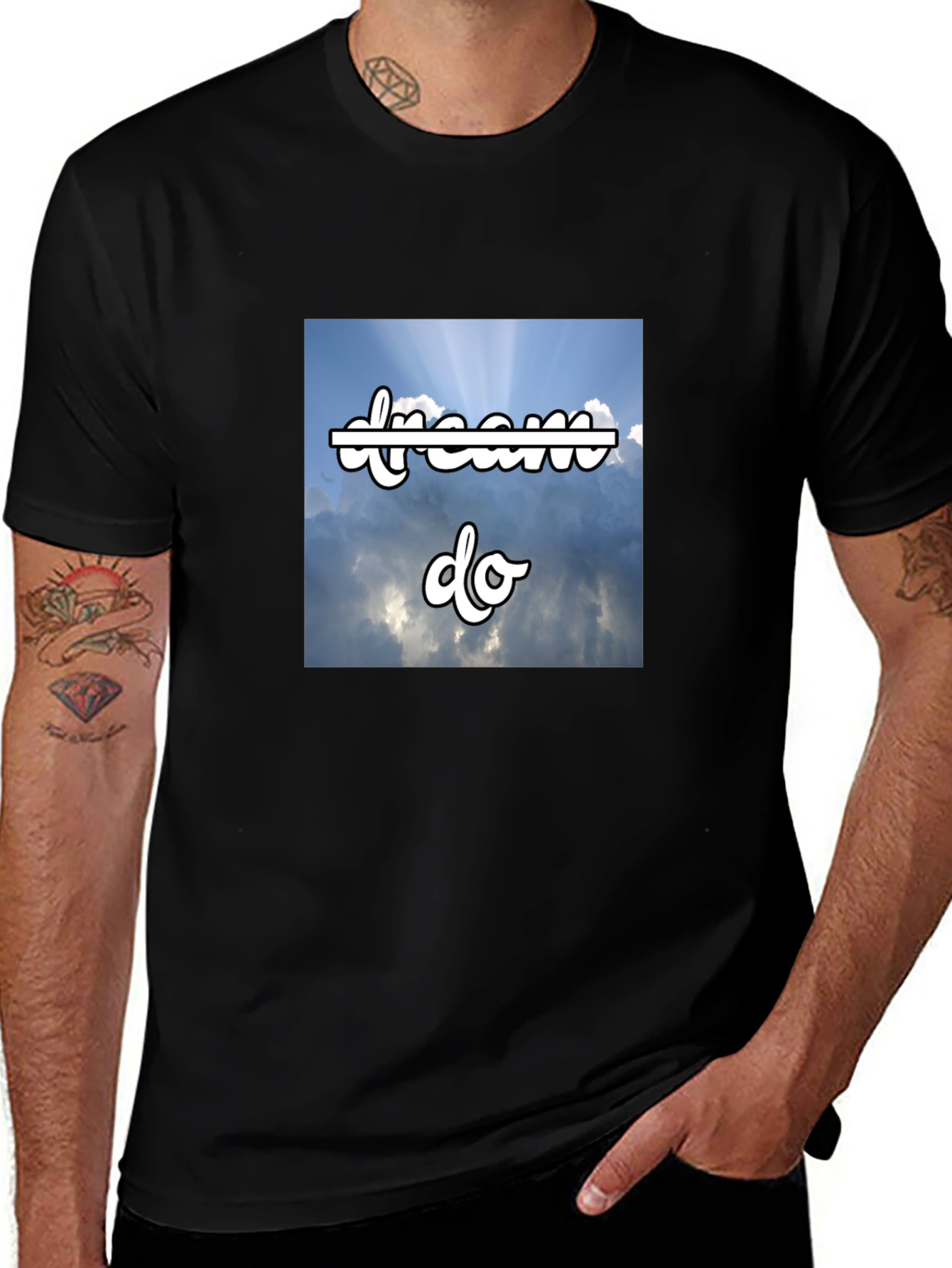 Variant 15 of Dream Do T-Shirt - Motivational Sky Design