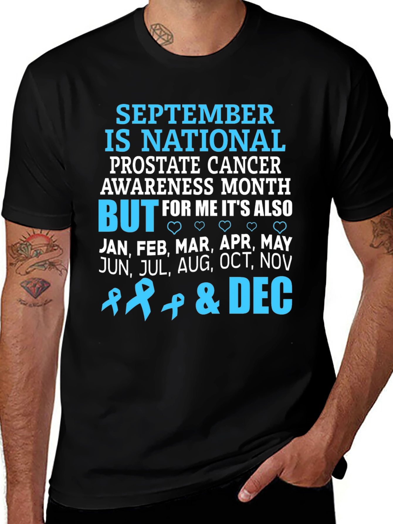 Variant 20 of Prostate Cancer Awareness Month T-Shirt