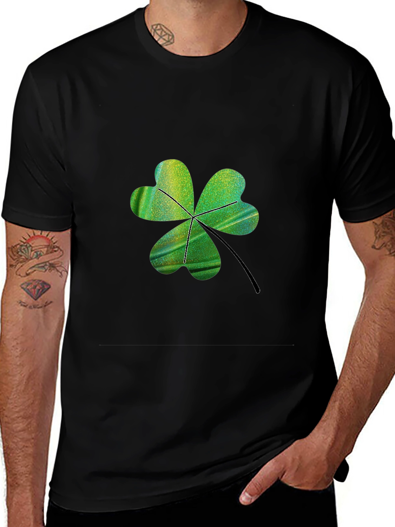 Variant 3 of Shamrock Graphic Tee - St. Patrick's Day Style