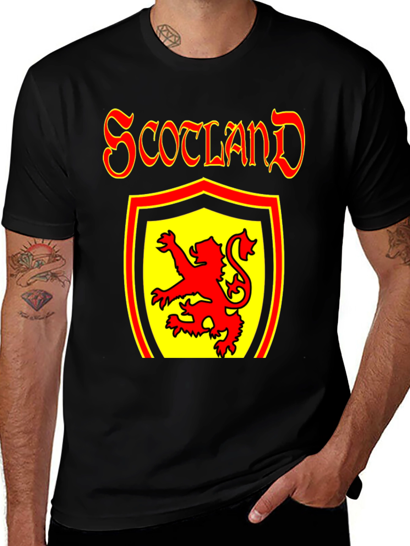 Scotland Lion Rampant T-Shirt - Scottish Pride