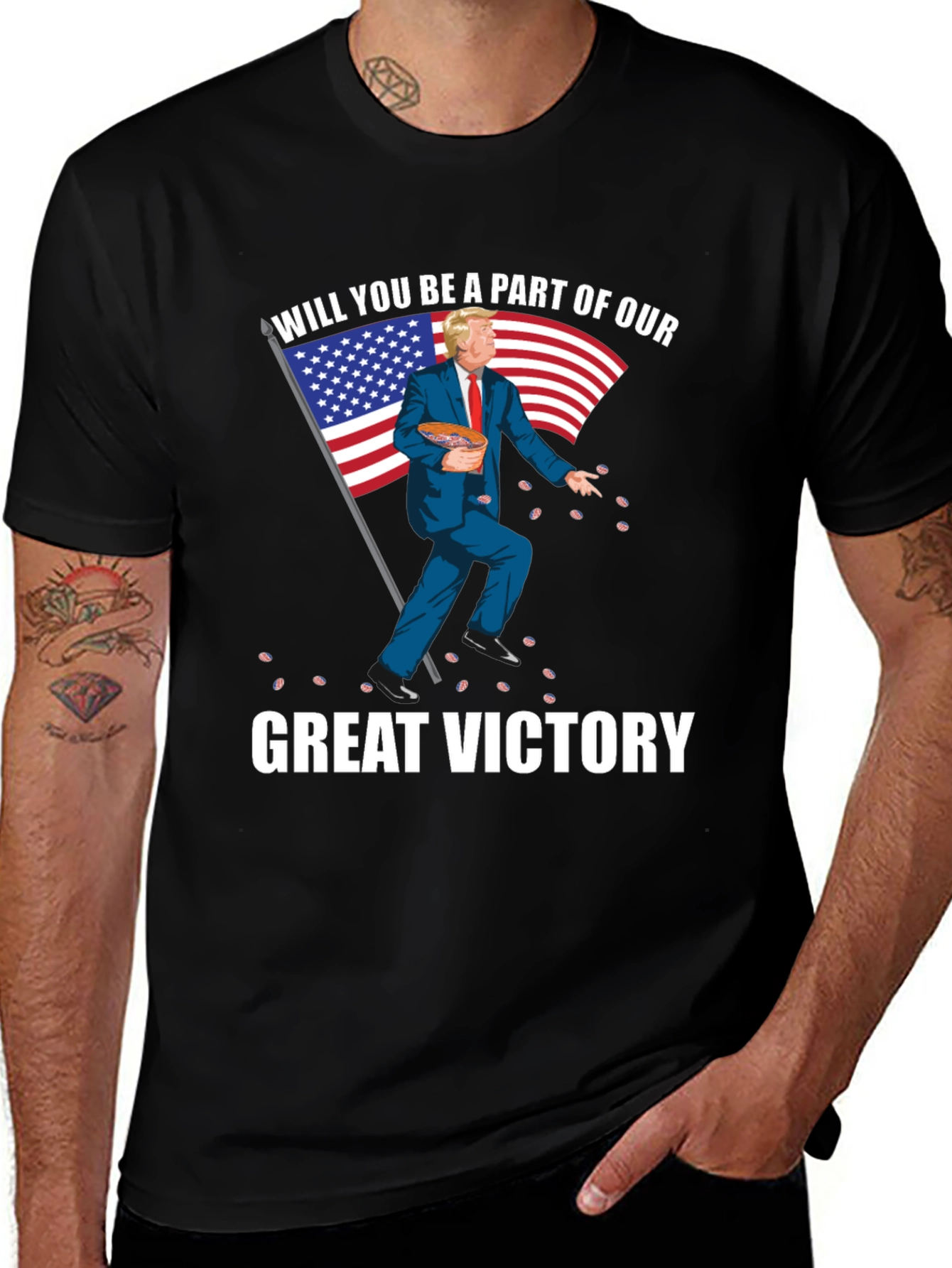 Variant 23 of Trump Victory T-Shirt