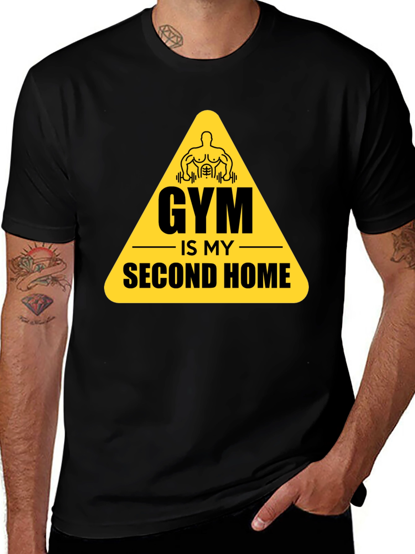 Gym is My Second Home T-Shirt