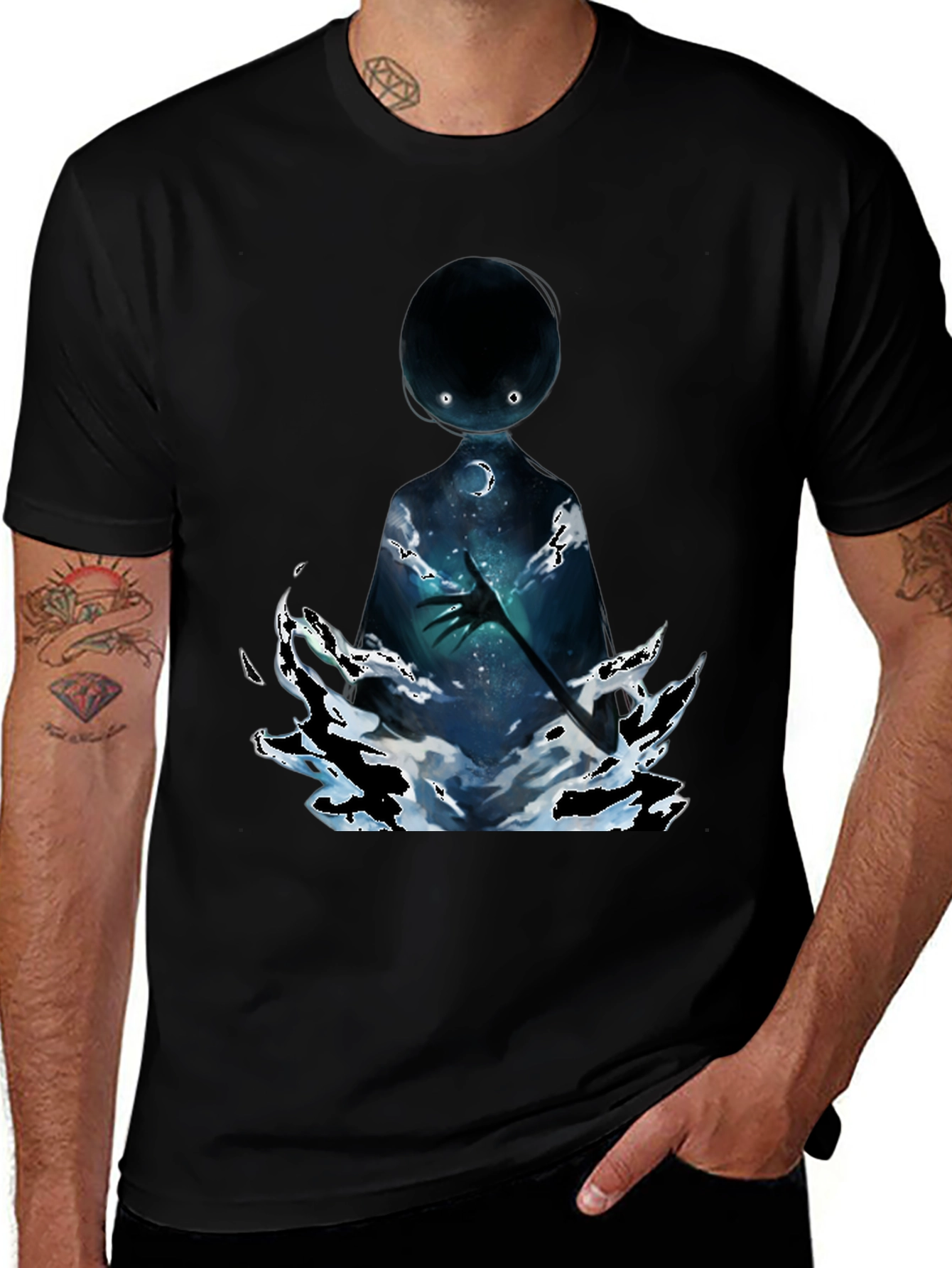 Variant 26 of Mystic Dreamer Black T-Shirt