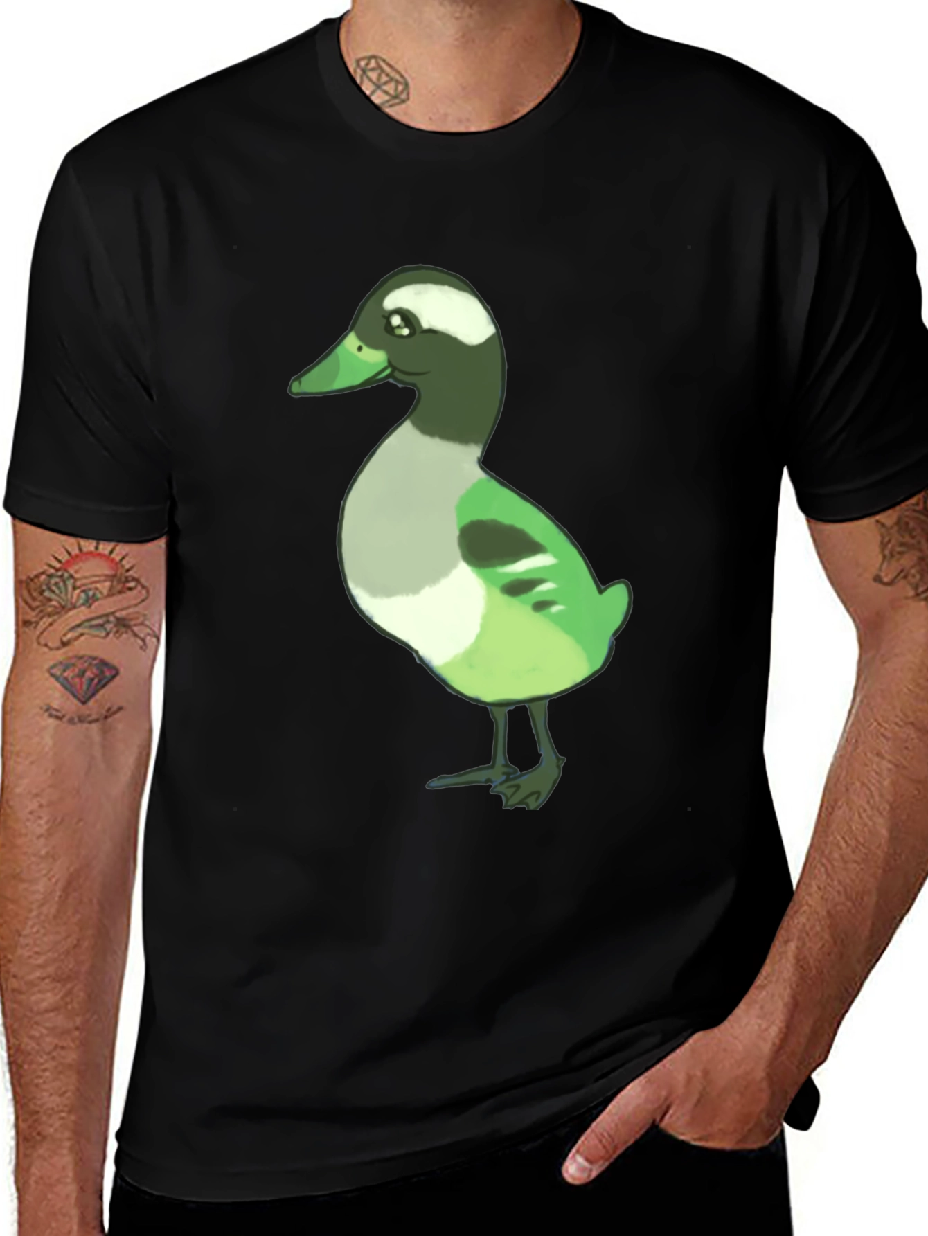 Variant 2 of Duck Graphic T-Shirt - Casual Wear