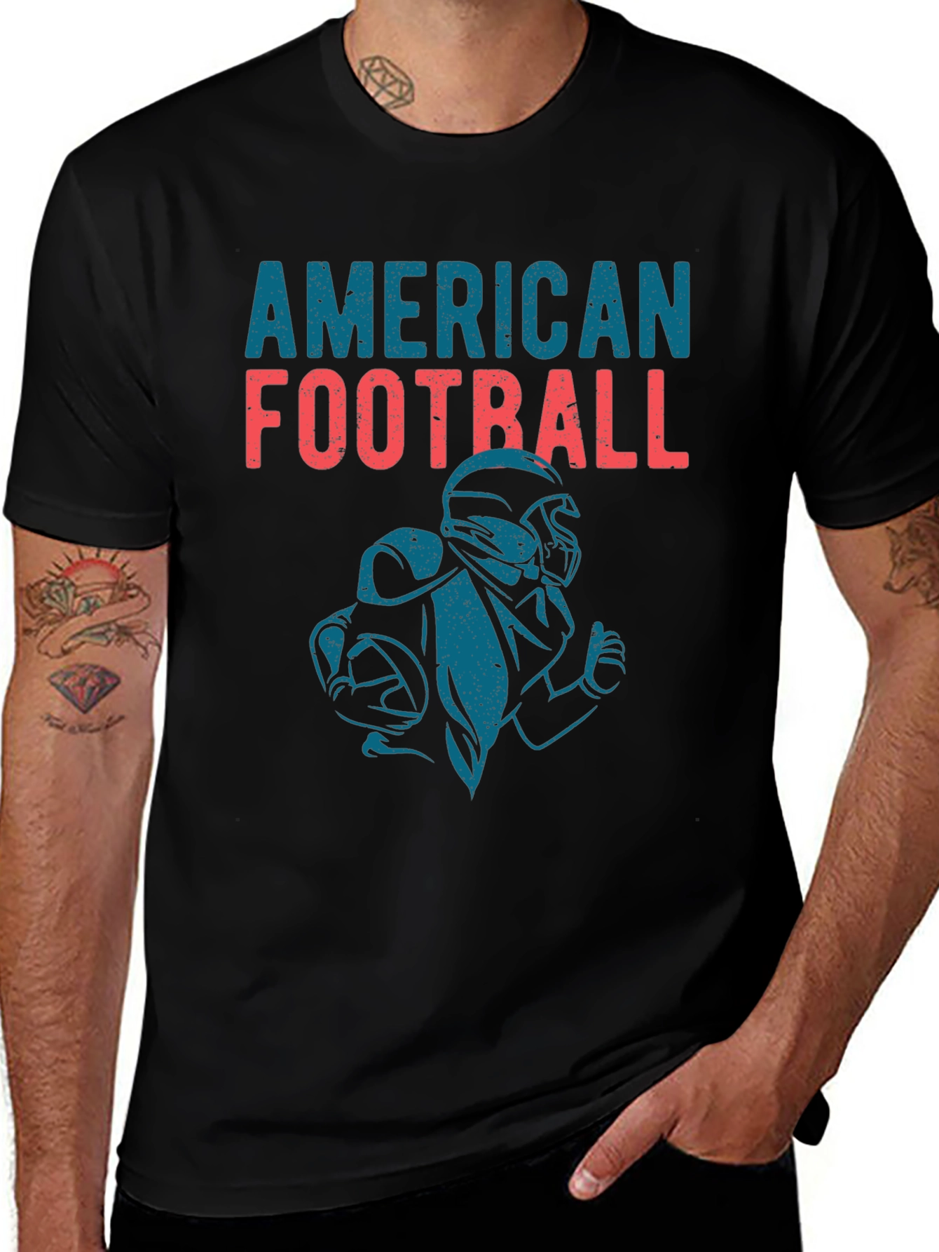 Variant 8 of American Football Graphic Tee