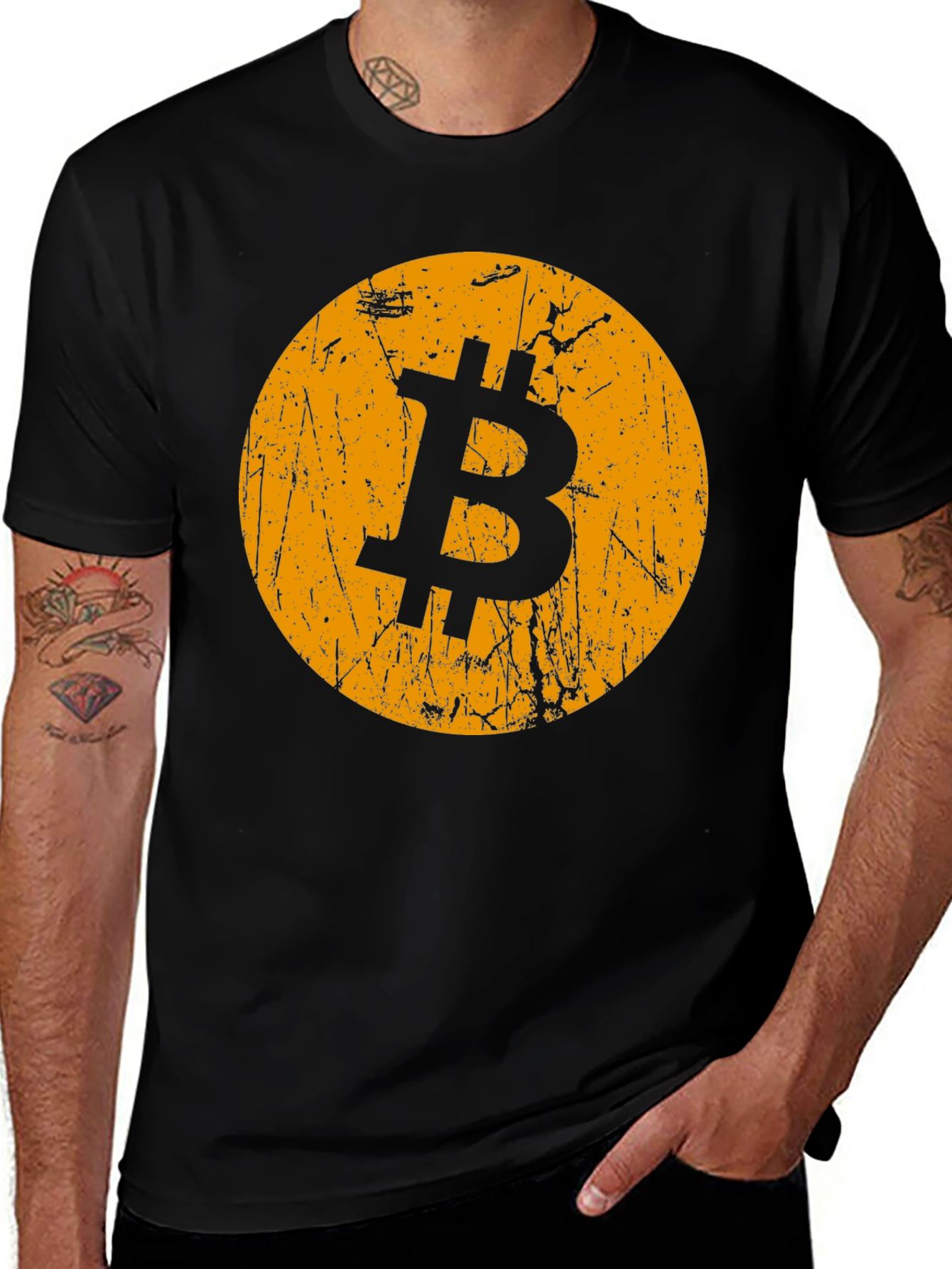 Bitcoin Graphic T-Shirt - Crypto Currency Tee