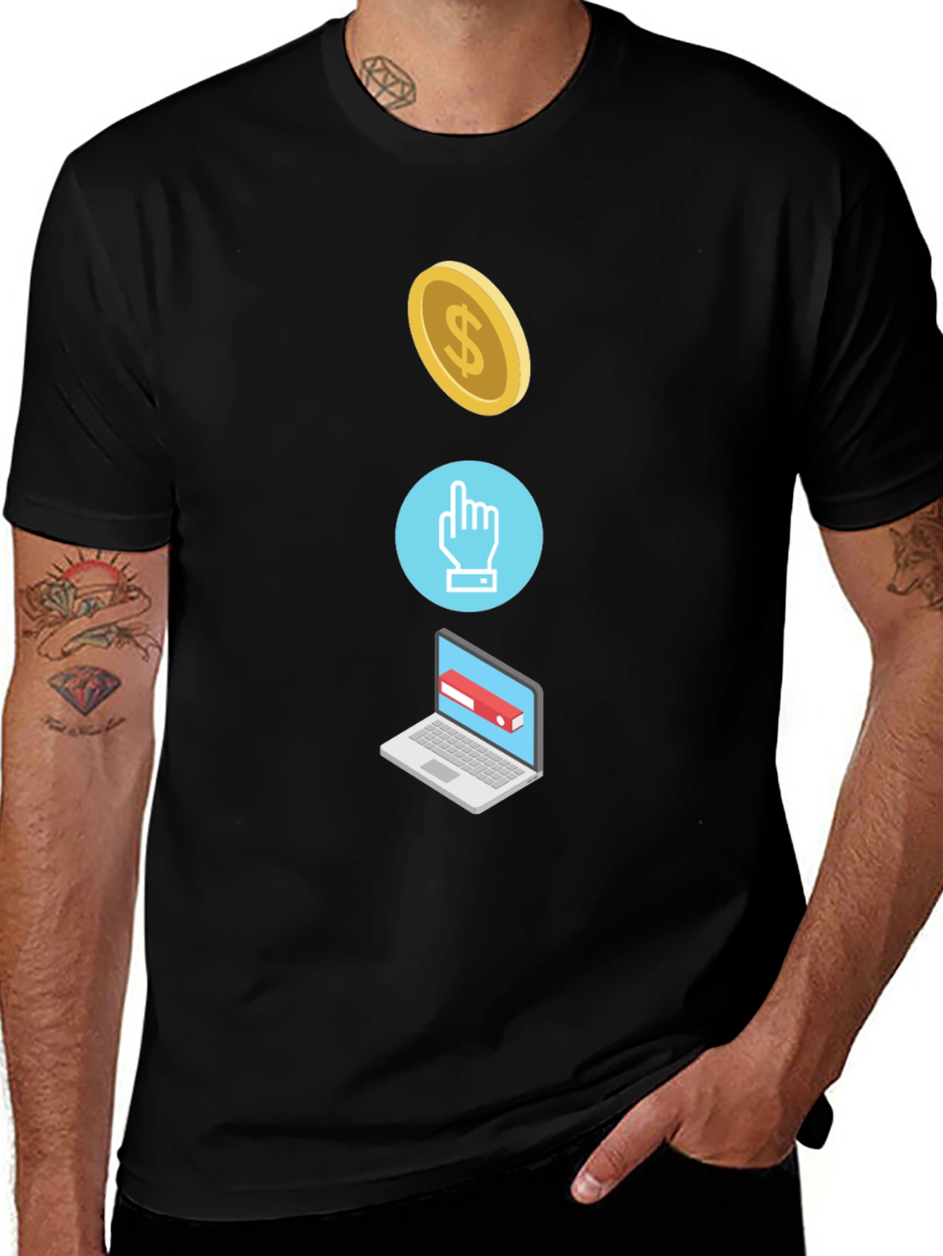 Variant 11 of Online Earnings T-Shirt
