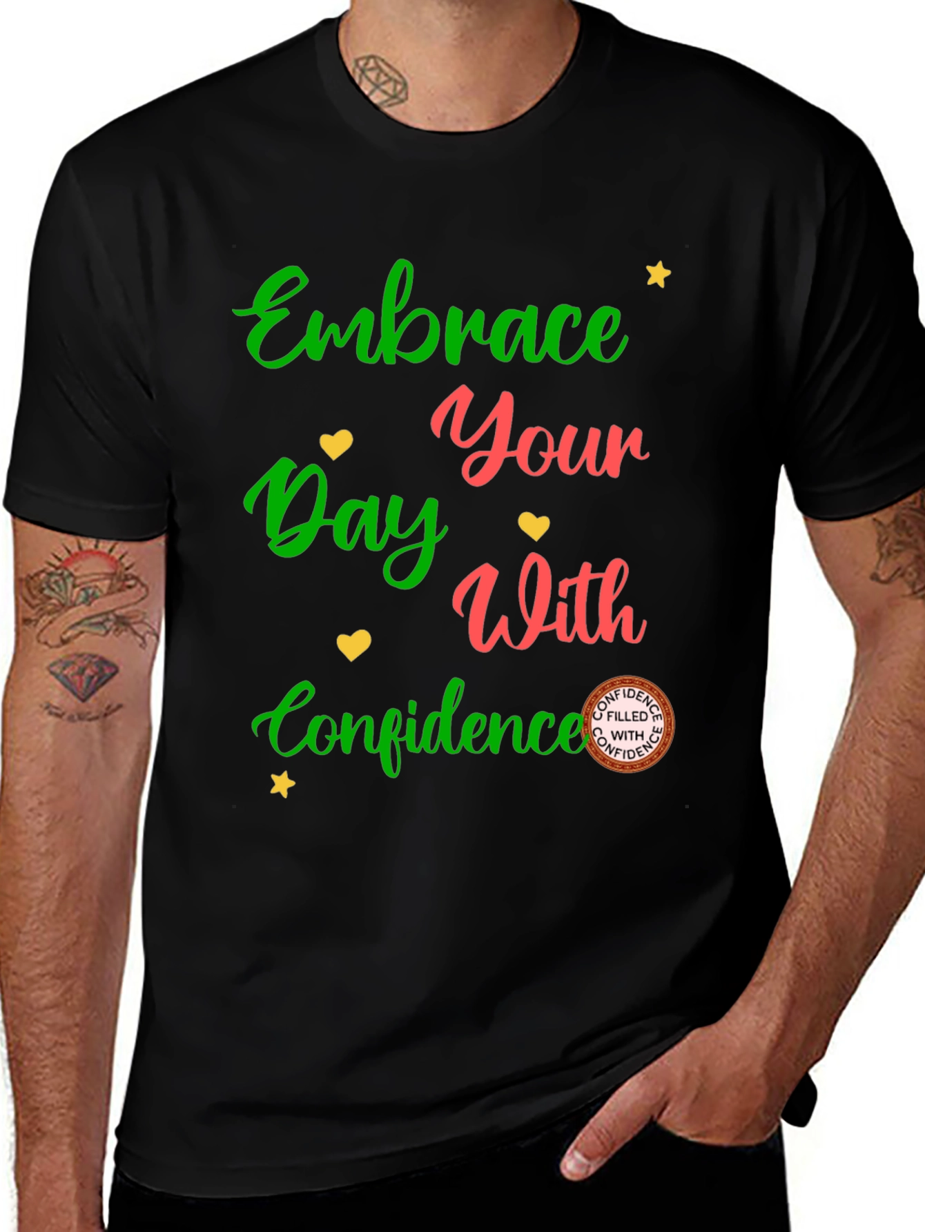 Variant 12 of Embrace the Day Graphic Tee