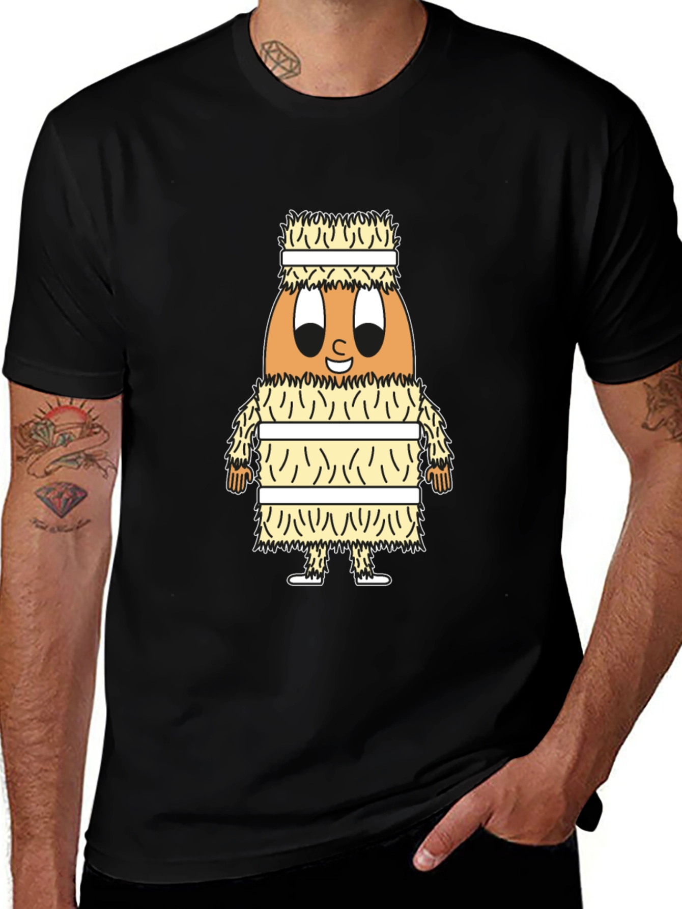 Variant 30 of Novelty Egg Cartoon Graphic T-Shirt