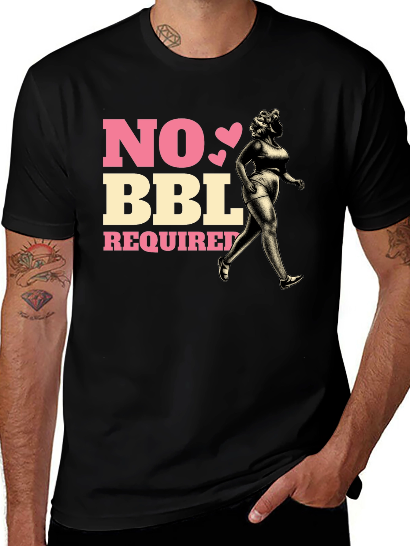 Variant 9 of No BBL Required Graphic Tee