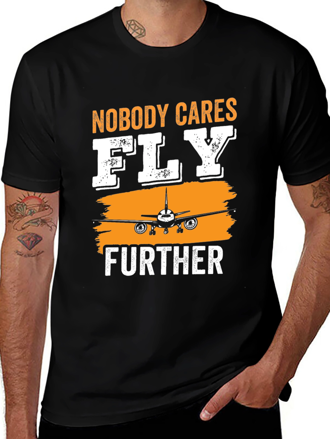 Variant 5 of Fly Further Graphic T-Shirt