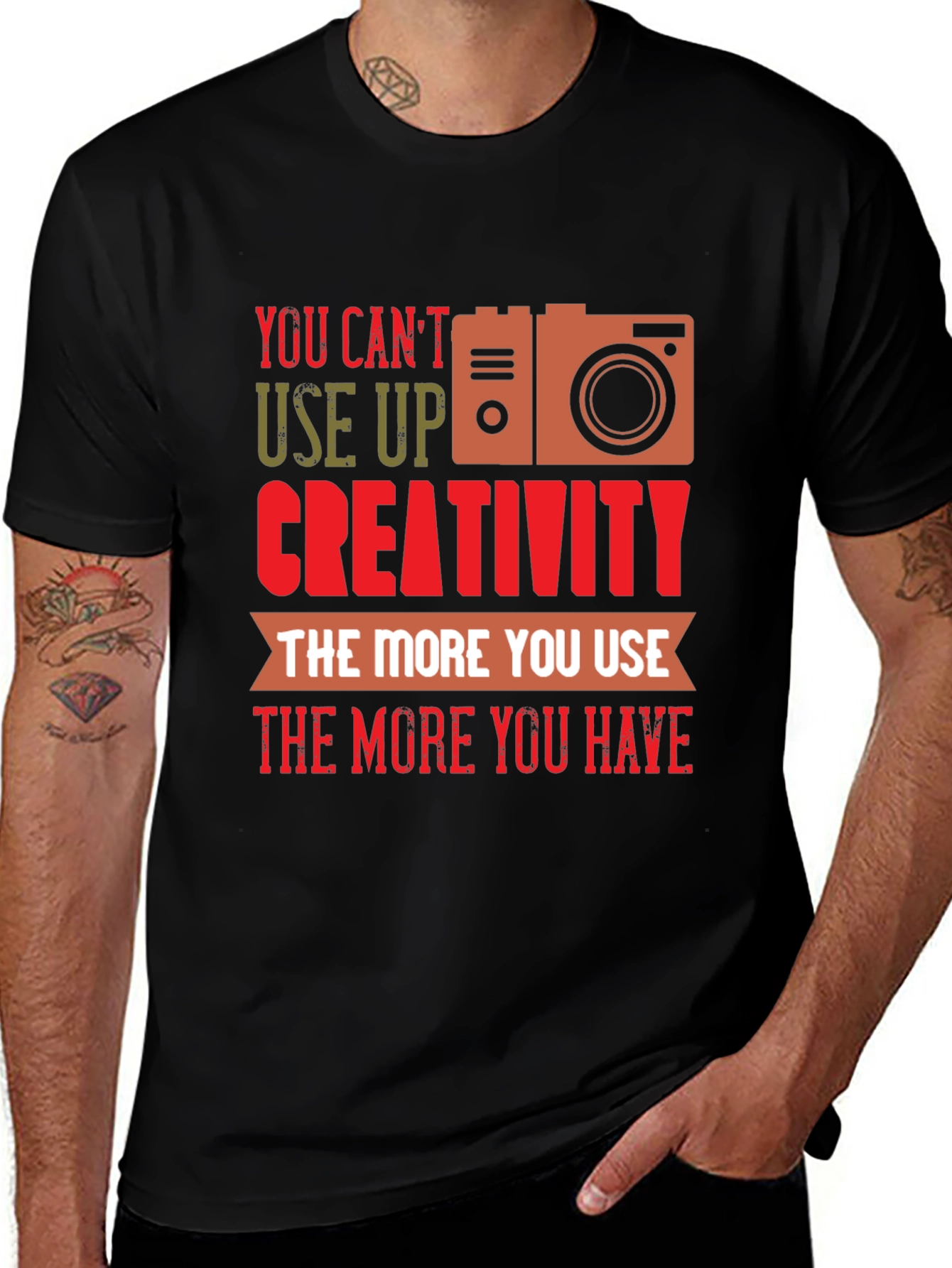 Variant 2 of Creativity T-Shirt: You Can't Use It Up
