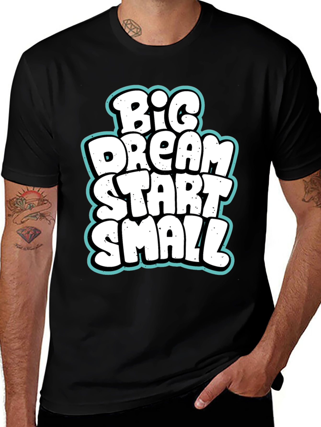 Variant 5 of Big Dream Start Small Graphic Tee