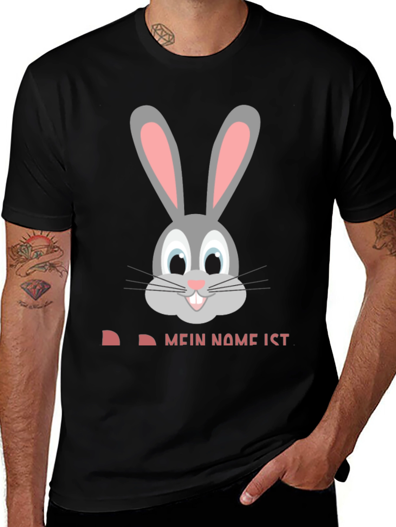 Variant 12 of Bunny Mein Name Ist Graphic Tee