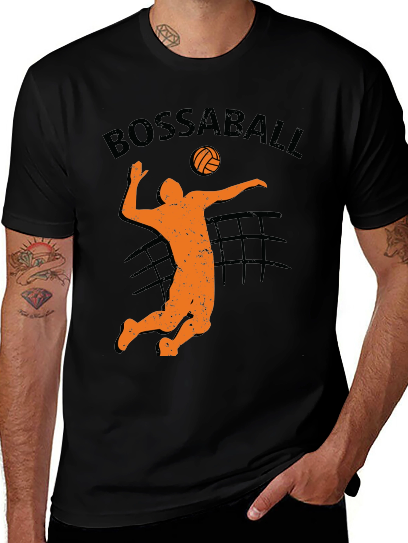 Bossaball Graphic Tee - Black
