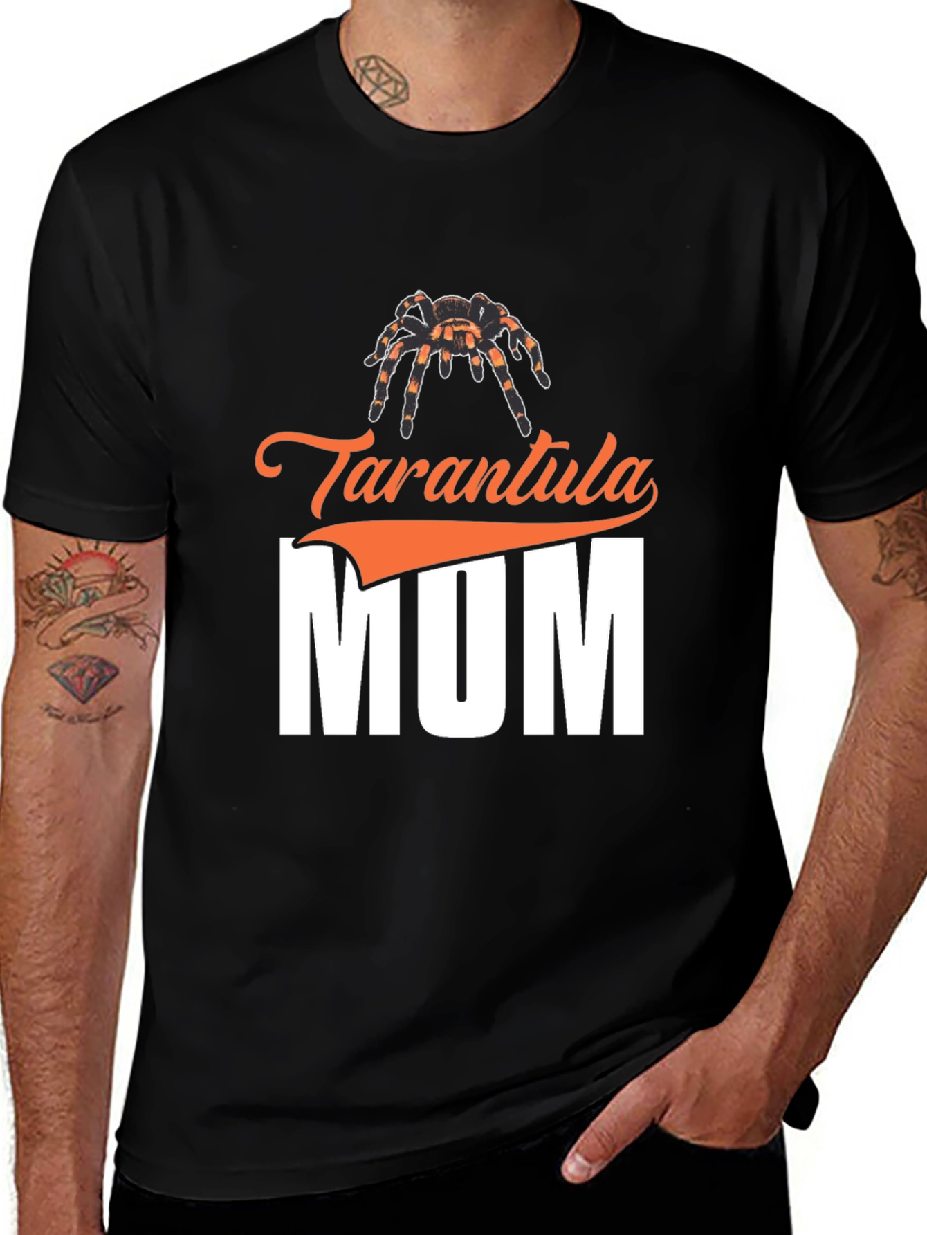Variant 24 of Tarantula Mom Graphic T-Shirt - Arachnid Lover Tee