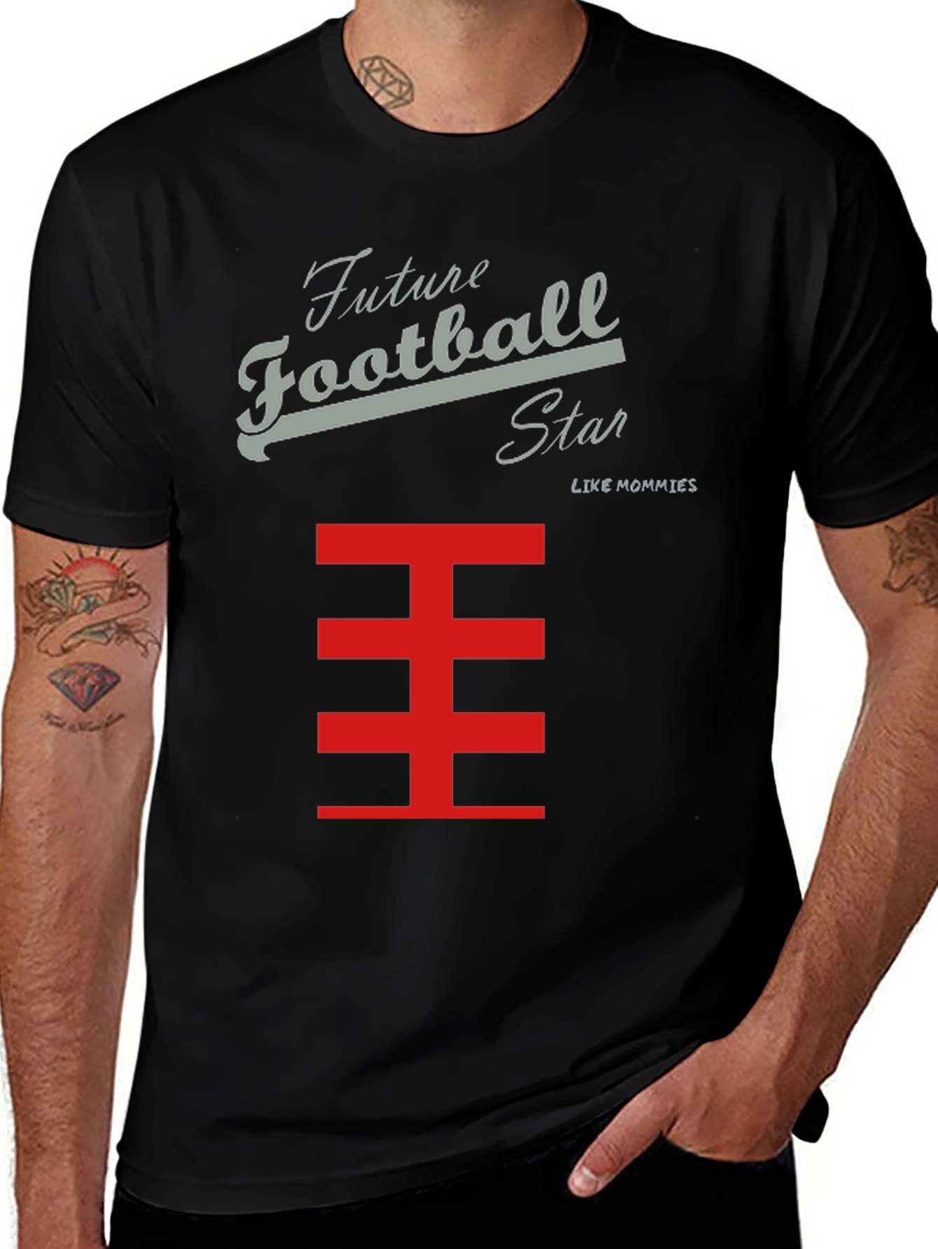 Variant 5 of Future Football Star T-Shirt - Like Mommies Design