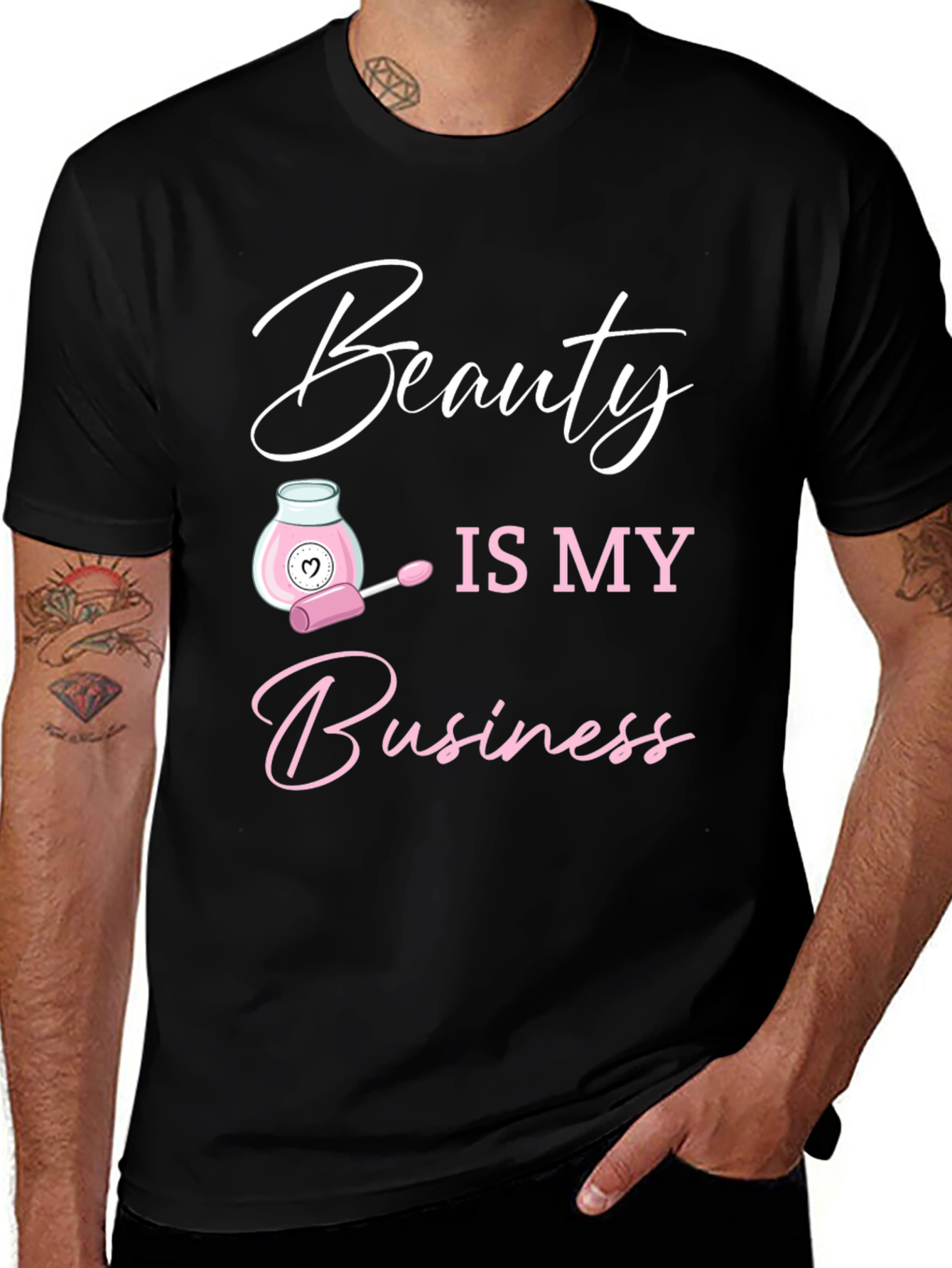 Variant 21 of Beauty Is My Business Graphic T-Shirt