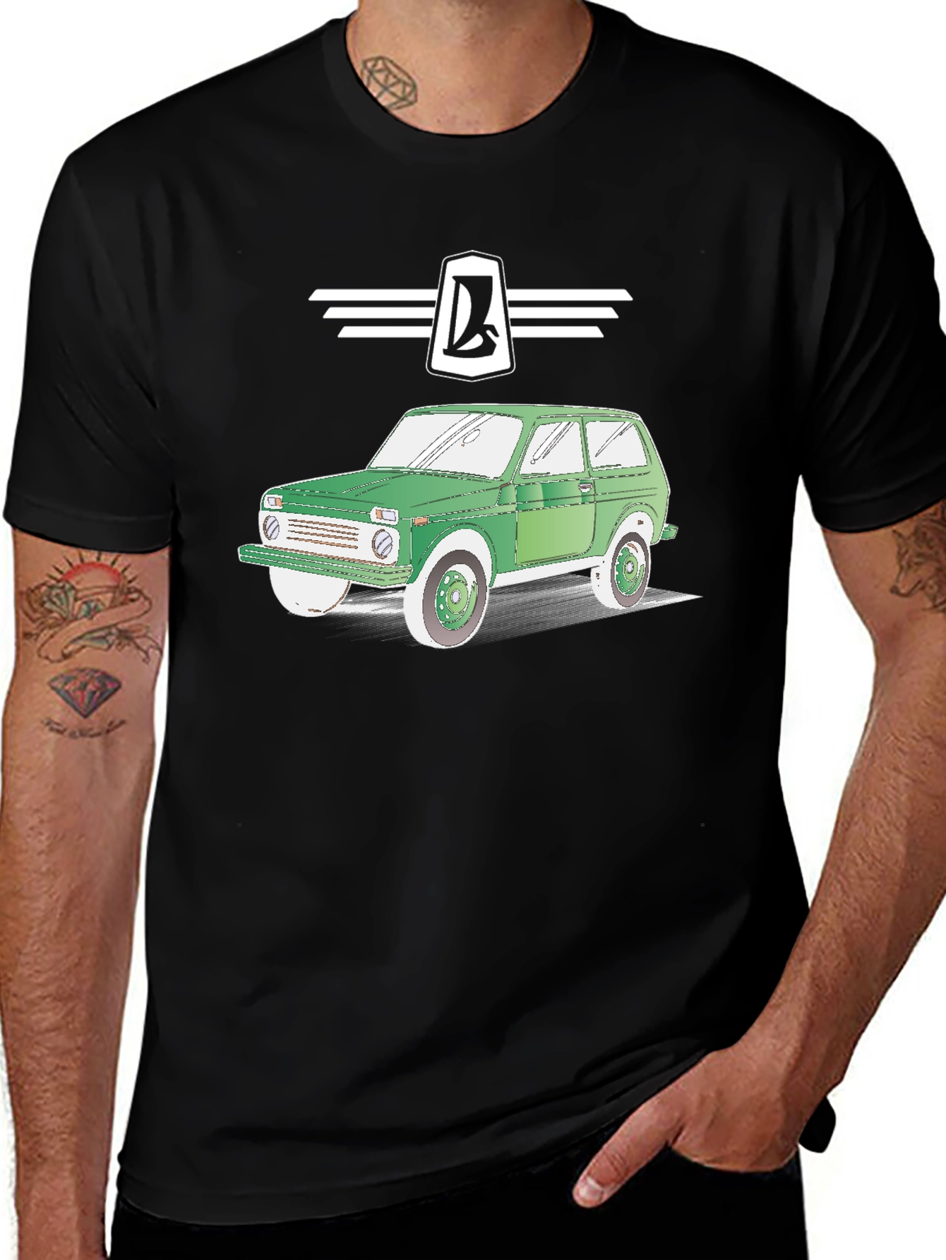Lada Niva T-Shirt - Classic Off-Road Design