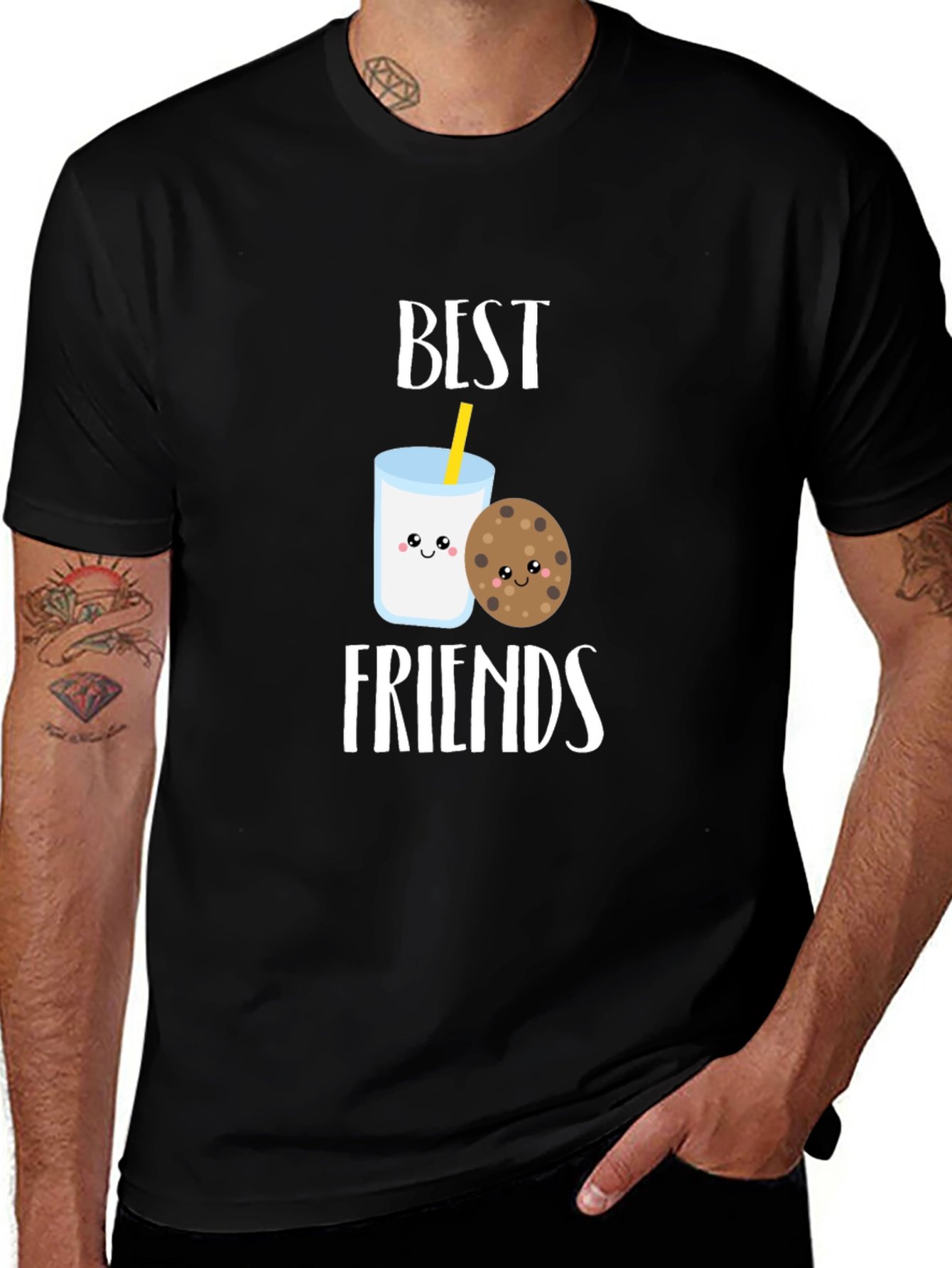Variant 6 of Best Friends Cookie & Milk Graphic Tee