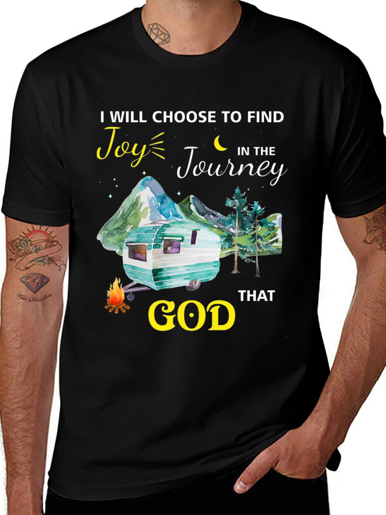 Variant 23 of Joy In The Journey God T-Shirt