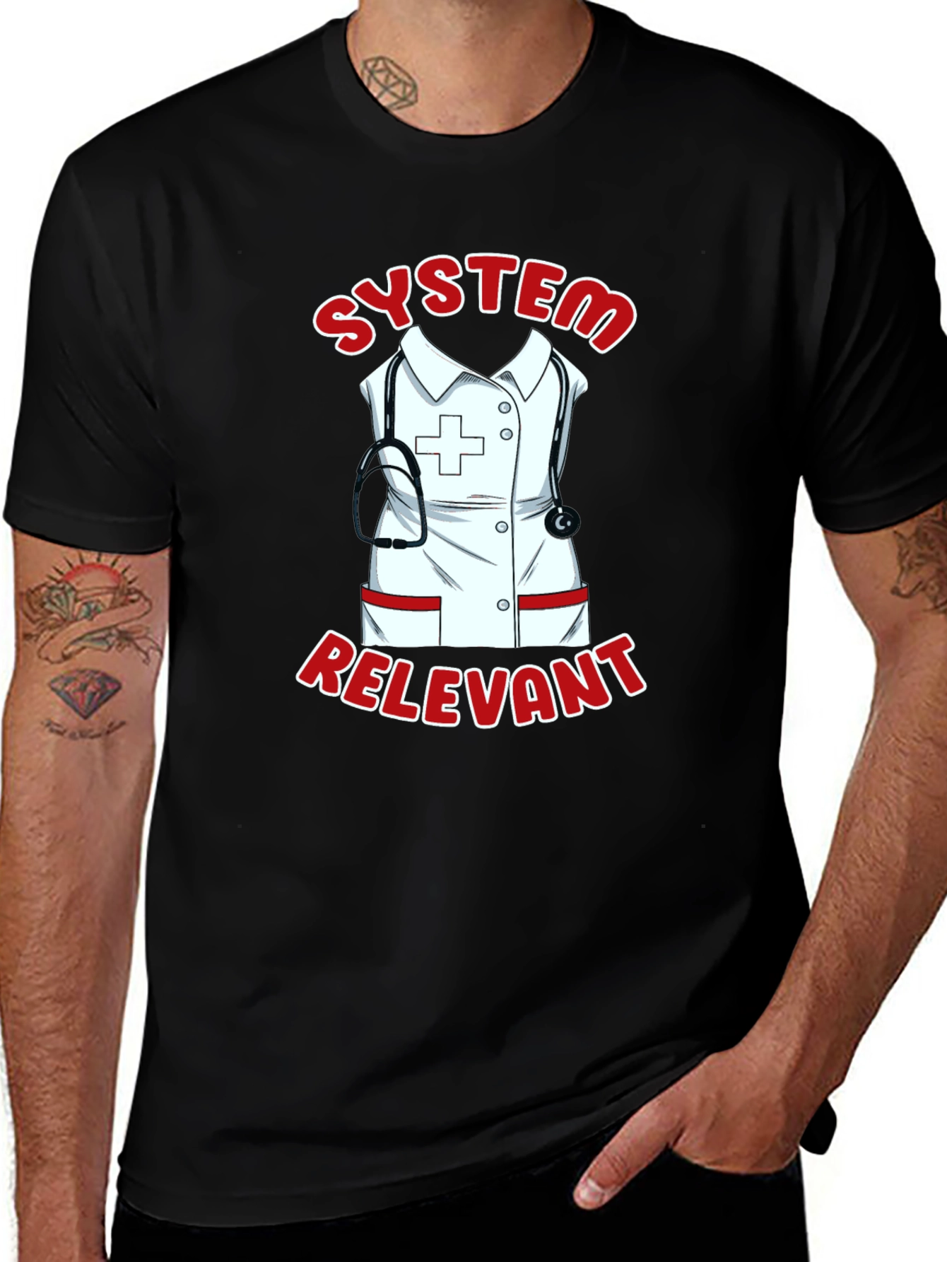 Variant 15 of System Relevant Nurse T-Shirt