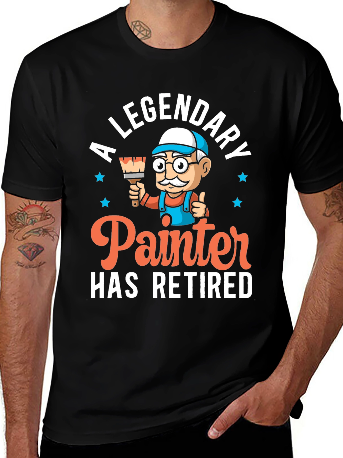 Retired Painter Graphic Tee
